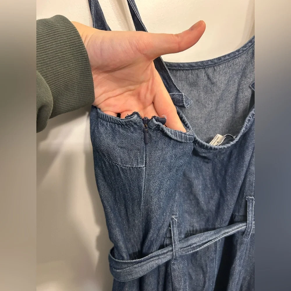 American Eagle Jean Jumpsuit